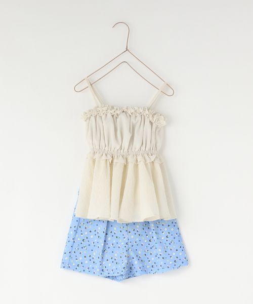 LOWRYS FARM 【KIDS】フリルキャミセットSWIM ナチュラル キッズ ローリーズファーム 323898 and ST アンドエスティ(旧ドットエスティ) LOWRYS FARM 【KIDS】フリルキャミセットSWIM ナチュラル キッズ ローリーズファーム 323898 and ST アンドエスティ(旧ドットエスティ)