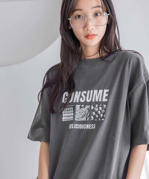 LOWRYS FARM アソートフォトTシャツ シルバー FREE ウィメンズインナー ローリーズファーム 324656 and ST アンドエスティ(旧ドットエスティ) LOWRYS FARM アソートフォトTシャツ シルバー FREE ウィメンズインナー ローリーズファーム 324656 and ST アンドエスティ(旧ドットエスティ)