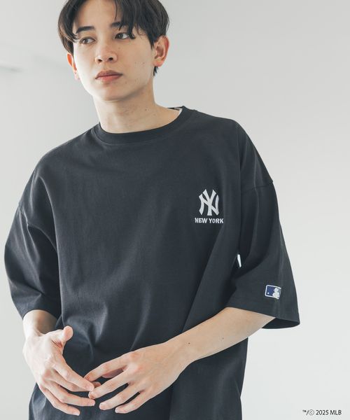 LOWRYS FARM 【追加予約】【UNISEX】MLBシシュウロゴTSS ブラック M メンズ ローリーズファーム 324945 and ST アンドエスティ(旧ドットエスティ) LOWRYS FARM 【追加予約】【UNISEX】MLBシシュウロゴTSS ブラック M メンズ ローリーズファーム 324945 and ST アンドエスティ(旧ドットエスティ)