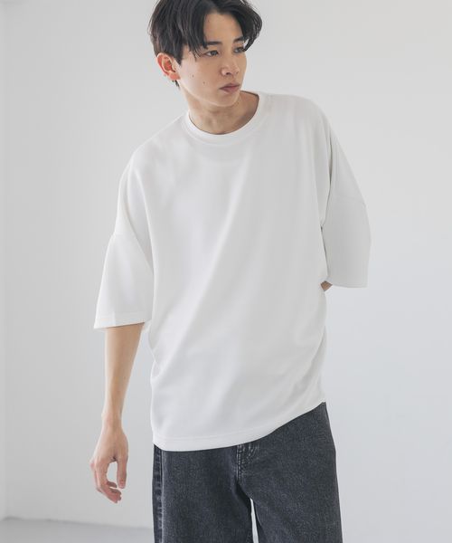 LOWRYS FARM 【UNISEX】TRPUドルマンTシャツSS オフホワイト M メンズ ローリーズファーム 325603 and ST アンドエスティ(旧ドットエスティ) LOWRYS FARM 【UNISEX】TRPUドルマンTシャツSS オフホワイト M メンズ ローリーズファーム 325603 and ST アンドエスティ(旧ドットエスティ)