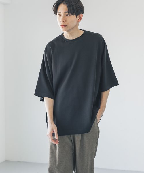 LOWRYS FARM 【UNISEX】TRPUドルマンTシャツSS ブラック M メンズ ローリーズファーム 325603 and ST アンドエスティ(旧ドットエスティ) LOWRYS FARM 【UNISEX】TRPUドルマンTシャツSS ブラック M メンズ ローリーズファーム 325603 and ST アンドエスティ(旧ドットエスティ)