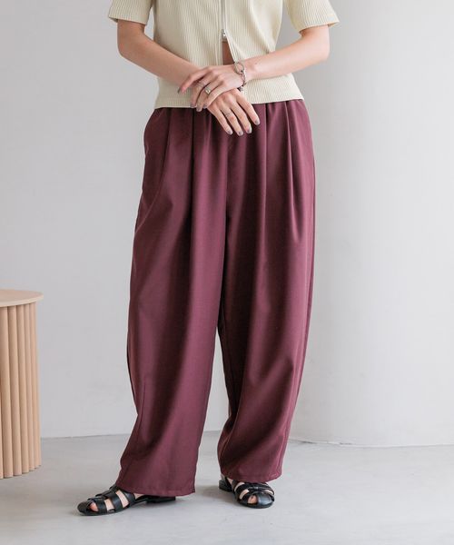 LOWRYS FARM 【新色予約】イージーワイドコクーンパンツ ブロンズ M ウィメンズボトムス ローリーズファーム 327286 and ST アンドエスティ(旧ドットエスティ) LOWRYS FARM 【新色予約】イージーワイドコクーンパンツ ブロンズ M ウィメンズボトムス ローリーズファーム 327286 and ST アンドエスティ(旧ドットエスティ)