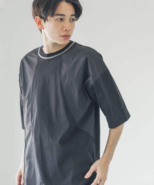 LOWRYS FARM 【MEN】イソザイキリカエTシャツSS ブラック M メンズ ローリーズファーム 327287 and ST アンドエスティ(旧ドットエスティ) LOWRYS FARM 【MEN】イソザイキリカエTシャツSS ブラック M メンズ ローリーズファーム 327287 and ST アンドエスティ(旧ドットエスティ)