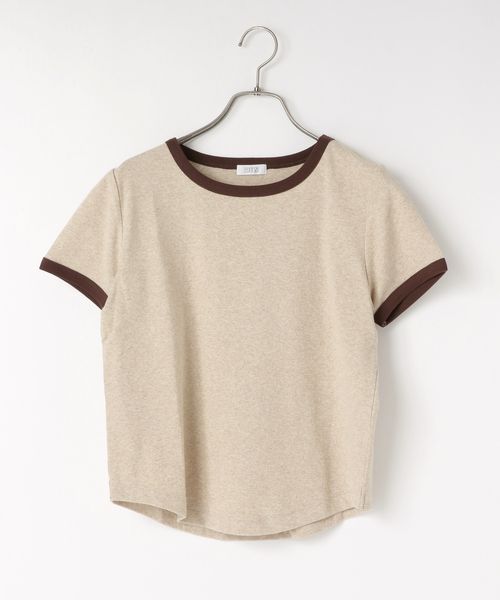 LOWRYS FARM リンガーTEE ベージュ FREE ウィメンズインナー ローリーズファーム 328663 and ST アンドエスティ(旧ドットエスティ) LOWRYS FARM リンガーTEE ベージュ FREE ウィメンズインナー ローリーズファーム 328663 and ST アンドエスティ(旧ドットエスティ)