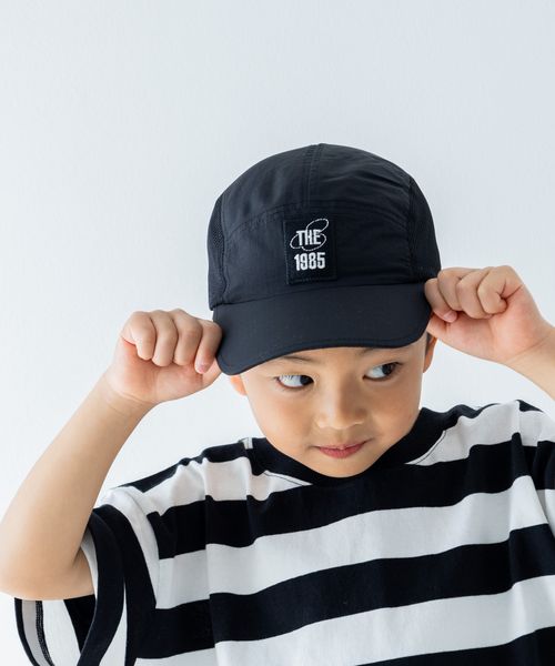 LOWRYS FARM 【KIDS】ナイロンメッシュCAP ブラック キッズ ローリーズファーム 329193 and ST アンドエスティ(旧ドットエスティ) LOWRYS FARM 【KIDS】ナイロンメッシュCAP ブラック キッズ ローリーズファーム 329193 and ST アンドエスティ(旧ドットエスティ)