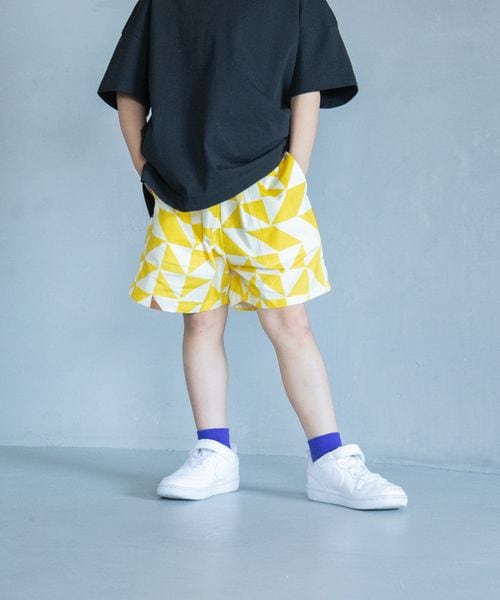 LOWRYS FARM 【KIDS】INDIAISプリントショートパンツ イエロー キッズ ローリーズファーム 329862 and ST アンドエスティ(旧ドットエスティ) LOWRYS FARM 【KIDS】INDIAISプリントショートパンツ イエロー キッズ ローリーズファーム 329862 and ST アンドエスティ(旧ドットエスティ)