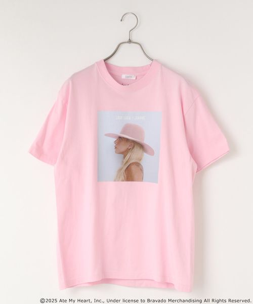 LOWRYS FARM GAGA PHOTO TEE ピンク FREE ウィメンズインナー ローリーズファーム 450080 and ST アンドエスティ(旧ドットエスティ) LOWRYS FARM GAGA PHOTO TEE ピンク FREE ウィメンズインナー ローリーズファーム 450080 and ST アンドエスティ(旧ドットエスティ)