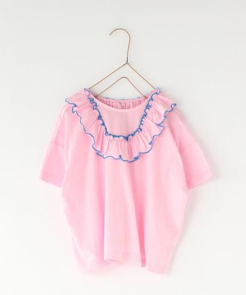 LOWRYS FARM 【KIDS】2WAYフリルプルオーバー ピンク キッズ ローリーズファーム 450506 and ST アンドエスティ(旧ドットエスティ) LOWRYS FARM 【KIDS】2WAYフリルプルオーバー ピンク キッズ ローリーズファーム 450506 and ST アンドエスティ(旧ドットエスティ)