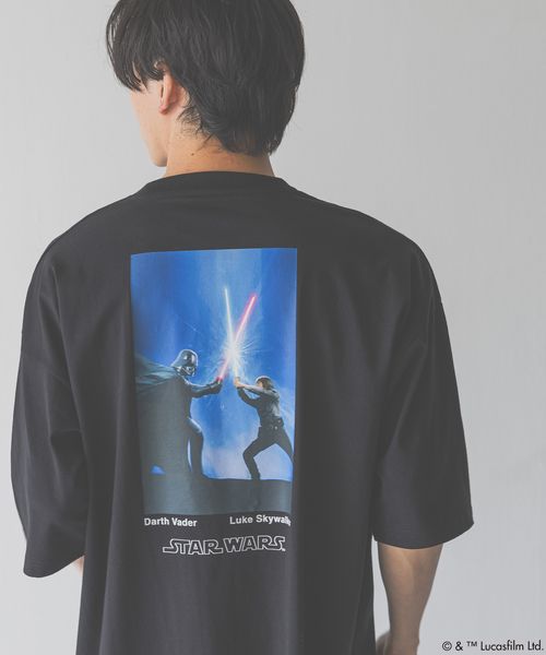 LOWRYS FARM 【追加予約】【UNISEX】【STAR WARS】Tシャツ ブラック M メンズ ローリーズファーム 451781 and ST アンドエスティ(旧ドットエスティ) LOWRYS FARM 【追加予約】【UNISEX】【STAR WARS】Tシャツ ブラック M メンズ ローリーズファーム 451781 and ST アンドエスティ(旧ドットエスティ)