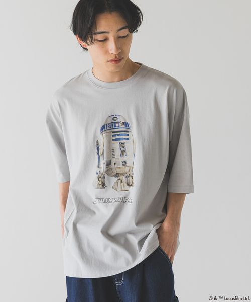 LOWRYS FARM 【追加予約】【UNISEX】【STAR WARS】Tシャツ ライトグレー M メンズ ローリーズファーム 451781 and ST アンドエスティ(旧ドットエスティ) LOWRYS FARM 【追加予約】【UNISEX】【STAR WARS】Tシャツ ライトグレー M メンズ ローリーズファーム 451781 and ST アンドエスティ(旧ドットエスティ)