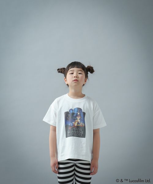LOWRYS FARM 【KIDS】STAR WARS/アートT オフホワイト キッズ ローリーズファーム 451872 and ST アンドエスティ(旧ドットエスティ) LOWRYS FARM 【KIDS】STAR WARS/アートT オフホワイト キッズ ローリーズファーム 451872 and ST アンドエスティ(旧ドットエスティ)