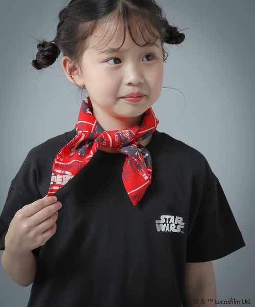 LOWRYS FARM 【KIDS】STAR WARS/バンダナ レッド キッズ ローリーズファーム 451874 and ST アンドエスティ(旧ドットエスティ) LOWRYS FARM 【KIDS】STAR WARS/バンダナ レッド キッズ ローリーズファーム 451874 and ST アンドエスティ(旧ドットエスティ)