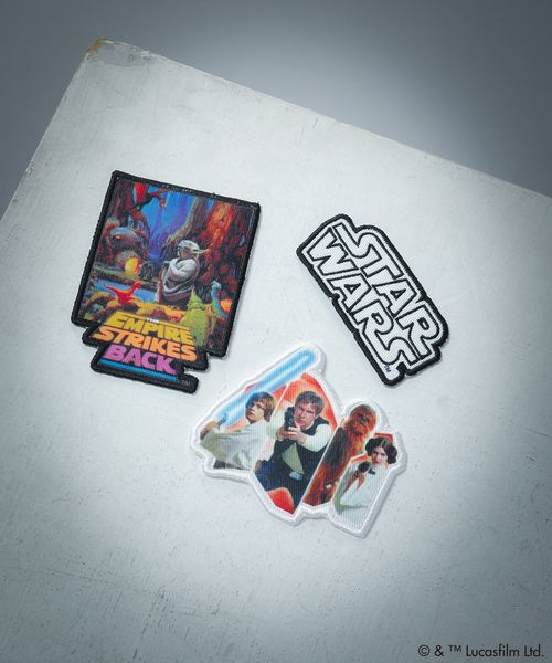 LOWRYS FARM 【KIDS】STAR WARS/ワッペン ホワイト キッズ ローリーズファーム 451877 and ST アンドエスティ(旧ドットエスティ) LOWRYS FARM 【KIDS】STAR WARS/ワッペン ホワイト キッズ ローリーズファーム 451877 and ST アンドエスティ(旧ドットエスティ)