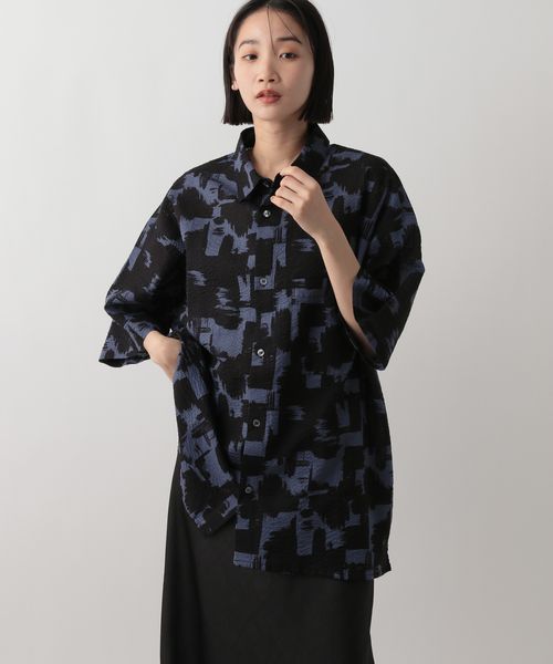 LOWRYS FARM 【UNISEX】ソウガラシャツSS ネイビー L メンズ ローリーズファーム 452281 and ST アンドエスティ(旧ドットエスティ) LOWRYS FARM 【UNISEX】ソウガラシャツSS ネイビー L メンズ ローリーズファーム 452281 and ST アンドエスティ(旧ドットエスティ)