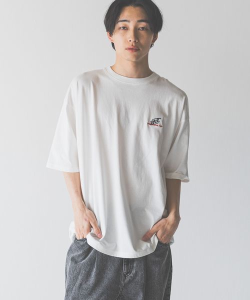 LOWRYS FARM 【UNISEX】アソートプリントSS オフホワイト M メンズ ローリーズファーム 452342 and ST アンドエスティ(旧ドットエスティ) LOWRYS FARM 【UNISEX】アソートプリントSS オフホワイト M メンズ ローリーズファーム 452342 and ST アンドエスティ(旧ドットエスティ)