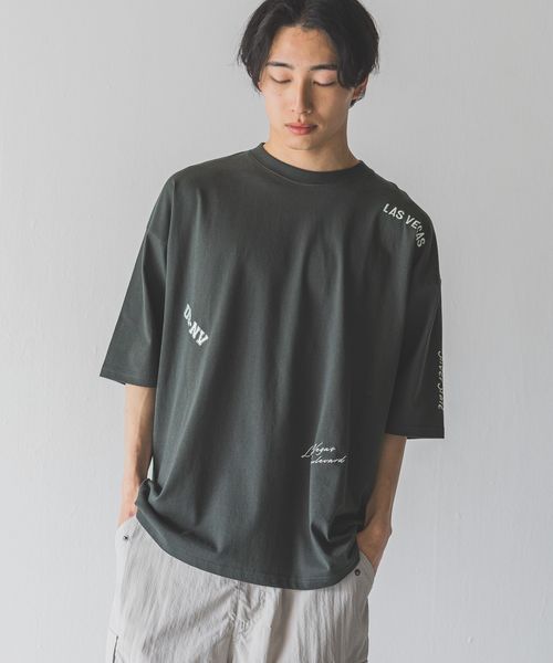 LOWRYS FARM 【新色&追加予約】【UNISEX】ランダムシシュウTSS ブラック M メンズ ローリーズファーム 452346 and ST アンドエスティ(旧ドットエスティ) LOWRYS FARM 【新色&追加予約】【UNISEX】ランダムシシュウTSS ブラック M メンズ ローリーズファーム 452346 and ST アンドエスティ(旧ドットエスティ)