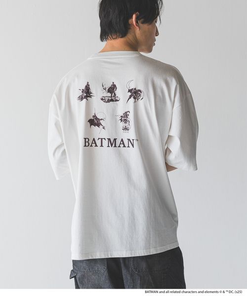 LOWRYS FARM 【UNISEX】BATMAN/TSS オフホワイト L メンズ ローリーズファーム 452366 and ST アンドエスティ(旧ドットエスティ) LOWRYS FARM 【UNISEX】BATMAN/TSS オフホワイト L メンズ ローリーズファーム 452366 and ST アンドエスティ(旧ドットエスティ)
