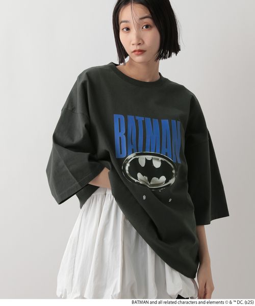 LOWRYS FARM 【UNISEX】BATMAN/TSS ブラック L メンズ ローリーズファーム 452366 and ST アンドエスティ(旧ドットエスティ) LOWRYS FARM 【UNISEX】BATMAN/TSS ブラック L メンズ ローリーズファーム 452366 and ST アンドエスティ(旧ドットエスティ)