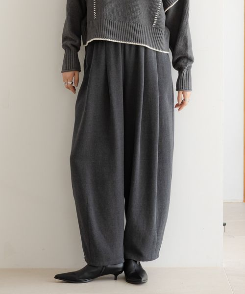 LOWRYS FARM TRイージーコクーンパンツ チャコールグレー L ウィメンズボトムス ローリーズファーム 455481 and ST アンドエスティ(旧ドットエスティ) LOWRYS FARM TRイージーコクーンパンツ チャコールグレー L ウィメンズボトムス ローリーズファーム 455481 and ST アンドエスティ(旧ドットエスティ)