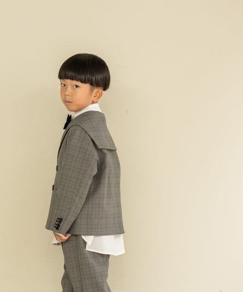 LOWRYS FARM 【KIDS】ラナテックセーラージャケット ライトグレー キッズ ローリーズファーム 455530 and ST アンドエスティ(旧ドットエスティ) LOWRYS FARM 【KIDS】ラナテックセーラージャケット ライトグレー キッズ ローリーズファーム 455530 and ST アンドエスティ(旧ドットエスティ)