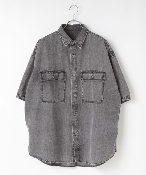 WEB先行予約】【UNISEX】デニムオーバーシャツSS | [公式