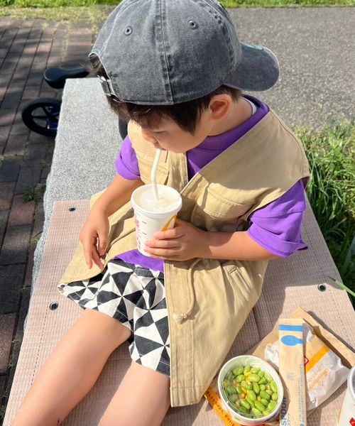 LOWRYS FARM 【5/22(木)~6/4(水)まで予約受付中】【KIDS】mamiミリタリーキッズベスト ライトベージュ キッズ ローリーズファーム 493563 and ST アンドエスティ(旧ドットエスティ) LOWRYS FARM 【5/22(木)~6/4(水)まで予約受付中】【KIDS】mamiミリタリーキッズベスト ライトベージュ キッズ ローリーズファーム 493563 and ST アンドエスティ(旧ドットエスティ)