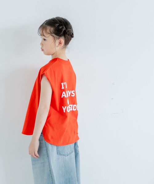 LOWRYS FARM 【KIDS】プリントロゴタンク レッド キッズ ローリーズファーム 494620 and ST アンドエスティ(旧ドットエスティ) LOWRYS FARM 【KIDS】プリントロゴタンク レッド キッズ ローリーズファーム 494620 and ST アンドエスティ(旧ドットエスティ)