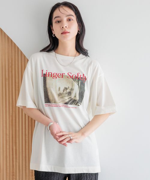 LOWRYS FARM フォトTEE ナチュラル FREE ウィメンズインナー ローリーズファーム 494889 and ST アンドエスティ(旧ドットエスティ) LOWRYS FARM フォトTEE ナチュラル FREE ウィメンズインナー ローリーズファーム 494889 and ST アンドエスティ(旧ドットエスティ)