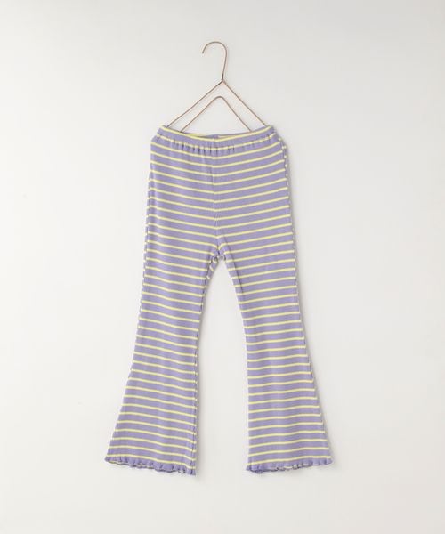 LOWRYS FARM 【KIDS】カットフレアパンツ パープル キッズ ローリーズファーム 495473 and ST アンドエスティ(旧ドットエスティ) LOWRYS FARM 【KIDS】カットフレアパンツ パープル キッズ ローリーズファーム 495473 and ST アンドエスティ(旧ドットエスティ)