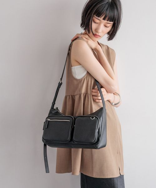 LOWRYS FARM ポケツキショルダーBAG ブラック ウィメンズグッズ ローリーズファーム 497882 and ST アンドエスティ(旧ドットエスティ) LOWRYS FARM ポケツキショルダーBAG ブラック ウィメンズグッズ ローリーズファーム 497882 and ST アンドエスティ(旧ドットエスティ)