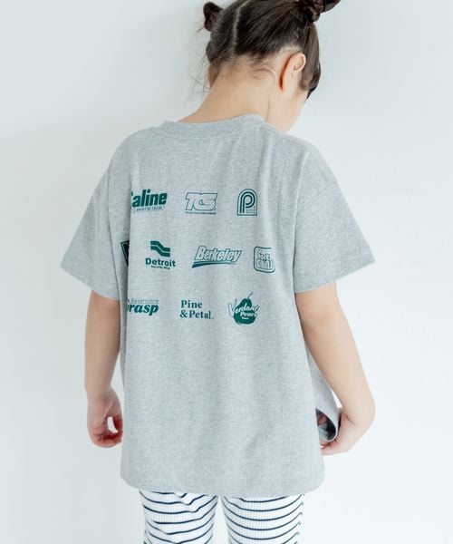 LOWRYS FARM 【KIDS】MARTOプリントT グレー キッズ ローリーズファーム 498650 and ST アンドエスティ(旧ドットエスティ) LOWRYS FARM 【KIDS】MARTOプリントT グレー キッズ ローリーズファーム 498650 and ST アンドエスティ(旧ドットエスティ)