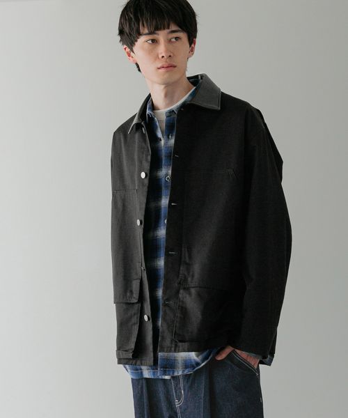 LOWRYS FARM 【LFM(U)】TWILLハンティングブルゾン【UNISEX】 ブラック M メンズ ローリーズファーム 523844 and ST アンドエスティ(旧ドットエスティ) LOWRYS FARM 【LFM(U)】TWILLハンティングブルゾン【UNISEX】 ブラック M メンズ ローリーズファーム 523844 and ST アンドエスティ(旧ドットエスティ)