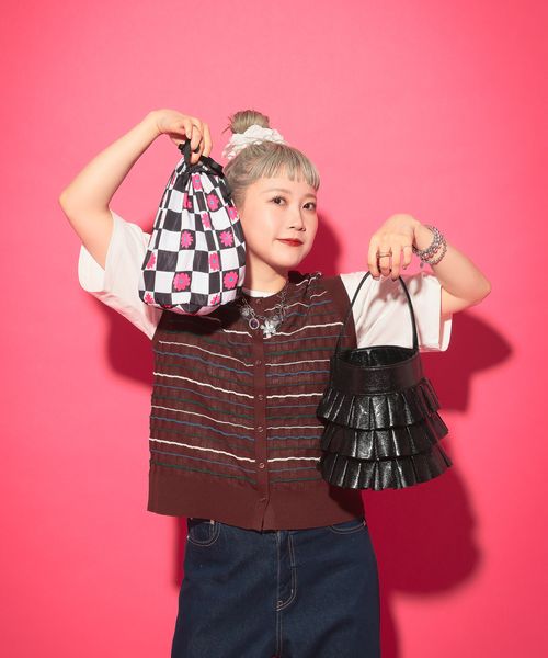 LOWRYS FARM 【サトムラプロデュース】くらげBAG ブラック ウィメンズグッズ ローリーズファーム 570780 and ST アンドエスティ(旧ドットエスティ) LOWRYS FARM 【サトムラプロデュース】くらげBAG ブラック ウィメンズグッズ ローリーズファーム 570780 and ST アンドエスティ(旧ドットエスティ)