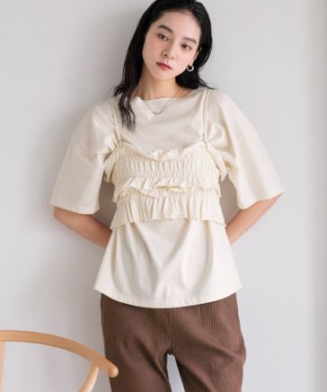 新品　未使用　タグ付き　ローリーズファーム　フリルビスチェ　ブラック　FREE LOWRYS FARM｜フリルビスチェ | Rakuten Fashion(楽天