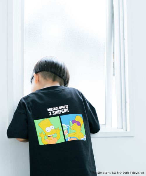 LOWRYS FARM 【KIDS】シンプソンズ/ネオンT ブラック キッズ ローリーズファーム 576622 and ST アンドエスティ(旧ドットエスティ) LOWRYS FARM 【KIDS】シンプソンズ/ネオンT ブラック キッズ ローリーズファーム 576622 and ST アンドエスティ(旧ドットエスティ)