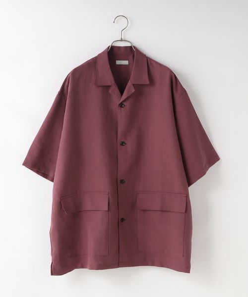 LOWRYS FARM 【MEN】【SETUP可能】メンアサシャツジャケットSS ボルドー L メンズ ローリーズファーム 577578 and ST アンドエスティ(旧ドットエスティ) LOWRYS FARM 【MEN】【SETUP可能】メンアサシャツジャケットSS ボルドー L メンズ ローリーズファーム 577578 and ST アンドエスティ(旧ドットエスティ)