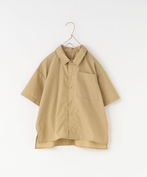 LOWRYS FARM 【KIDS】ハーフスリーブシャツ ベージュ キッズ ローリーズファーム 578288 and ST アンドエスティ(旧ドットエスティ) LOWRYS FARM 【KIDS】ハーフスリーブシャツ ベージュ キッズ ローリーズファーム 578288 and ST アンドエスティ(旧ドットエスティ)