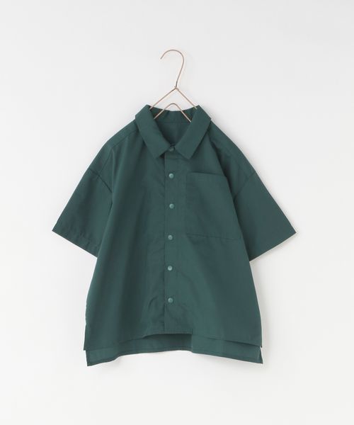 LOWRYS FARM 【KIDS】ハーフスリーブシャツ カーキ キッズ ローリーズファーム 578288 and ST アンドエスティ(旧ドットエスティ) LOWRYS FARM 【KIDS】ハーフスリーブシャツ カーキ キッズ ローリーズファーム 578288 and ST アンドエスティ(旧ドットエスティ)