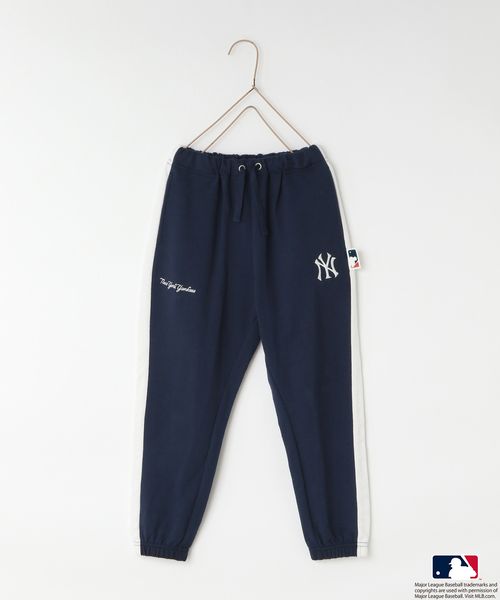 LOWRYS FARM 【KIDS】MLBスウェットパンツ ネイビー キッズ ローリーズファーム 579614 and ST アンドエスティ(旧ドットエスティ) LOWRYS FARM 【KIDS】MLBスウェットパンツ ネイビー キッズ ローリーズファーム 579614 and ST アンドエスティ(旧ドットエスティ)