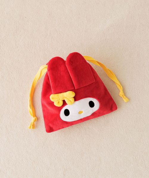 LOWRYS FARM 【マイメロディ】キンチャクポーチ レッド ウィメンズグッズ_2 ローリーズファーム 579755 and ST アンドエスティ(旧ドットエスティ) LOWRYS FARM 【マイメロディ】キンチャクポーチ レッド ウィメンズグッズ_2 ローリーズファーム 579755 and ST アンドエスティ(旧ドットエスティ)