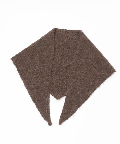 LOWRYS FARM 【カラー予約】キモウサンカクスカーフ ブラウン ウィメンズグッズ ローリーズファーム 580780 and ST アンドエスティ（旧ドットエスティ）