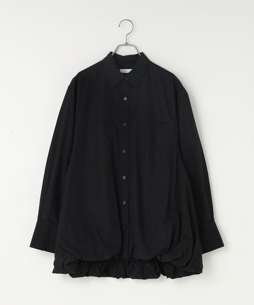 LOWRYS FARM バルーンチュニックシャツ ブラック FREE ウィメンズインナー ローリーズファーム 581116 and ST アンドエスティ(旧ドットエスティ) LOWRYS FARM バルーンチュニックシャツ ブラック FREE ウィメンズインナー ローリーズファーム 581116 and ST アンドエスティ(旧ドットエスティ)