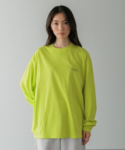 LOWRYS FARM 【LFM(U)】CREW NECKT/ロングスリーブ【UNISEX】 イエロー M メンズ ローリーズファーム 581153 and ST アンドエスティ(旧ドットエスティ) LOWRYS FARM 【LFM(U)】CREW NECKT/ロングスリーブ【UNISEX】 イエロー M メンズ ローリーズファーム 581153 and ST アンドエスティ(旧ドットエスティ)