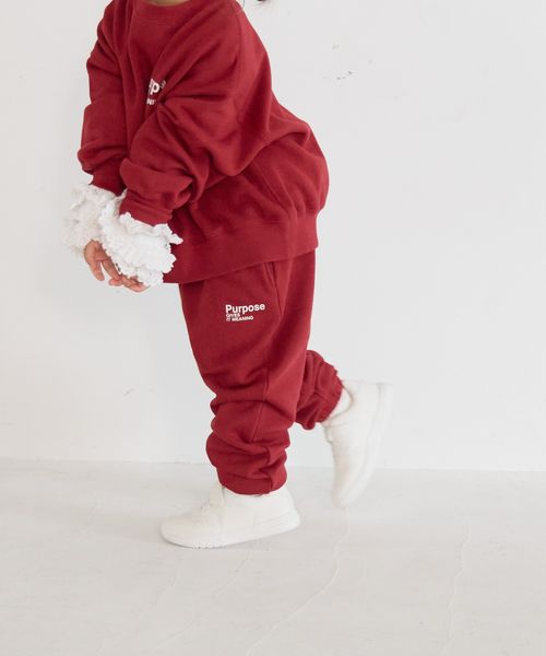 LOWRYS FARM 【KIDS】ウラケジョグパンツ ボルドー キッズ ローリーズファーム 581218 and ST アンドエスティ(旧ドットエスティ) LOWRYS FARM 【KIDS】ウラケジョグパンツ ボルドー キッズ ローリーズファーム 581218 and ST アンドエスティ(旧ドットエスティ)
