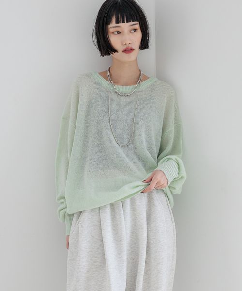 LOWRYS FARM シアーモヘアライクプルオーバーLS グリーン FREE ウィメンズインナー ローリーズファーム 581257 and ST アンドエスティ(旧ドットエスティ) LOWRYS FARM シアーモヘアライクプルオーバーLS グリーン FREE ウィメンズインナー ローリーズファーム 581257 and ST アンドエスティ(旧ドットエスティ)
