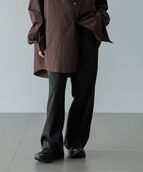 LOWRYS FARM 【新ラインLFM(U)】【SETUP可能】TWILL WIDESLACKS【UNISEX】 ブラック L メンズ ローリーズファーム 581663 and ST アンドエスティ(旧ドットエスティ) LOWRYS FARM 【新ラインLFM(U)】【SETUP可能】TWILL WIDESLACKS【UNISEX】 ブラック L メンズ ローリーズファーム 581663 and ST アンドエスティ(旧ドットエスティ)