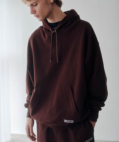LOWRYS FARM 【LFM(U)】PULLOVER HOODIE【UNISEX】 ブラウン L メンズ ローリーズファーム 586492 and ST アンドエスティ(旧ドットエスティ) LOWRYS FARM 【LFM(U)】PULLOVER HOODIE【UNISEX】 ブラウン L メンズ ローリーズファーム 586492 and ST アンドエスティ(旧ドットエスティ)