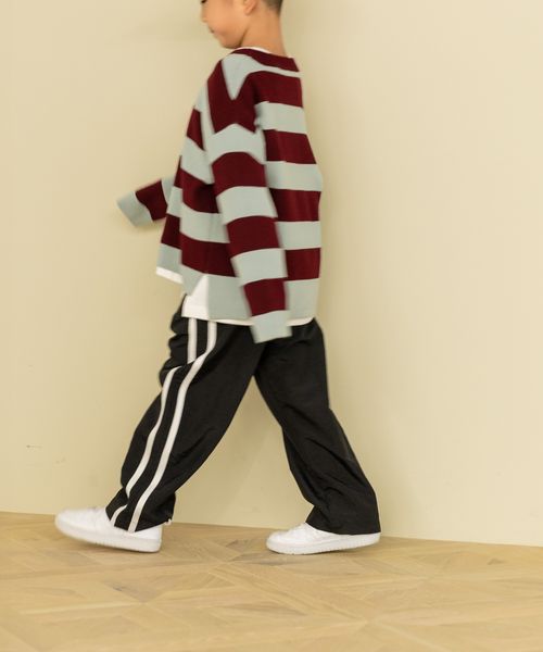 LOWRYS FARM 【KIDS】サイドラインパンツ ブラック キッズ ローリーズファーム 591213 and ST アンドエスティ(旧ドットエスティ) LOWRYS FARM 【KIDS】サイドラインパンツ ブラック キッズ ローリーズファーム 591213 and ST アンドエスティ(旧ドットエスティ)