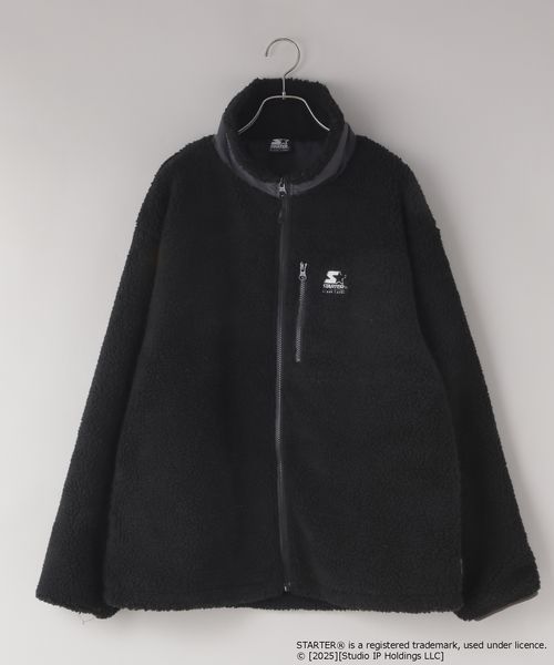 LOWRYS FARM 【LFM(U)】STARTERボアブルゾン【UNISEX】 ブラック L メンズ ローリーズファーム 592152 and ST アンドエスティ(旧ドットエスティ) LOWRYS FARM 【LFM(U)】STARTERボアブルゾン【UNISEX】 ブラック L メンズ ローリーズファーム 592152 and ST アンドエスティ(旧ドットエスティ)