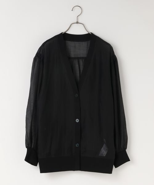 LOWRYS FARM シアーシャツカーディガンLS ブラック FREE ウィメンズインナー ローリーズファーム 593392 and ST アンドエスティ(旧ドットエスティ) LOWRYS FARM シアーシャツカーディガンLS ブラック FREE ウィメンズインナー ローリーズファーム 593392 and ST アンドエスティ(旧ドットエスティ)